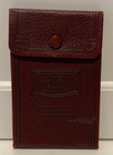 Vtg First National Bank Newark  Oh Wallet check Book W 3 Blanks 4 3 4  X 3  Euc