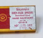 Old Stock  100 Starrett Hacksaw Blades In Orig  Box  Gf1018  Grey Flex Special