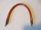 Vintage Mid Century Handbag   Purse Handle  - Lucite _ Brass - Mcm - Plastic