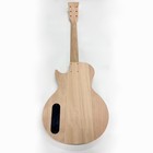 Unfinished Mahogany Electric Guitar Kit  22-fret Mahogany Neck
