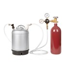 Nitro Keg Kit 20 Cuft Steel Nitrogen Tank 2 5 Gal Keg Nitro Faucet And Tower