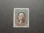Us Stamp     Scott No 69     1861 12c   Washington    Black  Perf 12    Xf   Nh