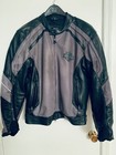 Harley-davidson Leather Mesh Jacket Xl Armored