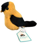 Jellycat Birdling Goldfinch Plush Toy Stuffed Animal Bird Small Yellow Black Nwt