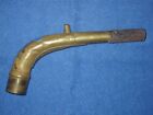 Remains Of Vintage Brass Alto Saxophone Neck - 31 32nd s Of Inch Tenon - Read 