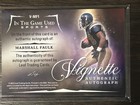      2025 Leaf In The Game Used Sports Vignette Silver Marshall Faulk Auto 2 3 Ssp