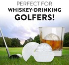 Golf Ball Ice Maker Two Molds 2 5  Sphere For Cocktails Whiskey