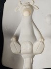 Rare Vintage Ceramic Slip Mold Doc Holliday  2619 Cows Tart Burner Htf