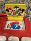 Vintage Disney Mickey Call Back Phone Disney 1991 Telephone Toy     Tested Working