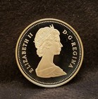 1989 Canada Silver Dollar  Bicentennial - Mackenzie River  Nice Proof  Km-168