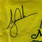 Tiger Woods Signed Masters Golf Flag Psa Psa dna Loa