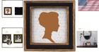 Vintage Picture Frame 4x4 Inch Square Antique Photo Frame With Glass Decor