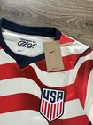 Usmnt World Cup Home Jersey Soccer Usa National Team Authentic Sz Medium
