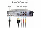 Digital Tv Converter Box 1080p Atsc Tuner Hdmi Usb Dvr Remote