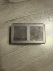 Nintendo Ds 4 Slot Game Hard Carrying Case Black Cartridge Holder