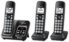 Panasonic Kx-tg833sk 3-handset Bluetooth Cordless Phone  certified Refurbished 