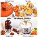 Chocolate Fountain Machine 4 Tier Stainless Steel Luxury Cheese Cascading Fondue