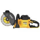 Dewalt Dcs692x2 60v Max Brushless Li-ion 9  Cordless Cut Off Saw Kit  9 Ah  New