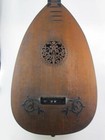 Large Antique 19th Century German Lute Guitar Circa 1890 Wandervogel