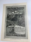 C 1900 Ad Rock Island Route Rocky Mountains Pike  Peak Railway Railroad Travel