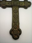 Cast Iron Victorian Style Wall Cross Rustic Decorative Finish Decor