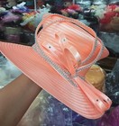 Crystal Flower Kentucky Derby Wedding Flower Hat Church Wide Brim Dress Cocktail