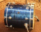 Used Dw Collector s Maple Deep Blue Oyster Drum Set - 18x20 7x8 8x10 9x12 11x14