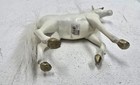 Ganz Elegant White Unicorn Figurine Gold Glitter Horn Mythical Fantasy