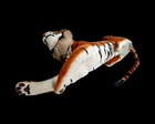 Nwt Melissa   Doug Giant Plush Tiger  Lifelike Stuffed Animal Zoo Jungle Safari