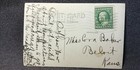 1912 Ottawa Kansas University Park Winter Snow Picture Real Photo Postcard Rppc