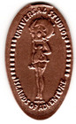 Lot Of 4 Elongated Penny Souvenir Betty Boop Universal Florida   Hollywood-crc
