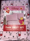 Disney Winnie The Pooh Valentine s Day Twin Sheet Set 3 Piece Nwt 100   Cotton