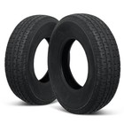 2 Tires Supermax Trail   All Steel St 235 80r16 Load H 10 Ply Trailer