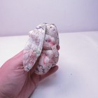 Vintage Applause Plush Floral Print Bunny Rabbit Jointed Stuffed Animal 3 