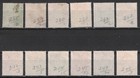 Great Britain 1937-39 Sc 235-40 242-45 Used King George Vi  Aj2016