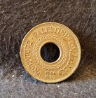 1946 Palestine  british Mandate  5 Mils  Decent Grade  Km-3  pa4 