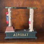 Acrobat Bank Cast Iron Mechanical Toy Antique