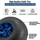 Onechoi Beach Balloon Wheels  13  Flat-free Solid Pu Beach Cart Tires Replace   