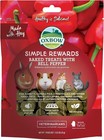Oven-baked Timothy Hay Treats For Rabbits   Guinea Pigs     3oz Bell Pepper Flavor