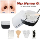 For Men Women Mini Nose Ear Hair Removal Waxing Warmer 50g Wax Beans Sticks Kit