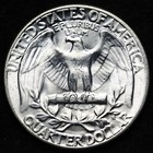 Uncirculated Unc Ms 1956 Washington Silver Quarter Free Shipping