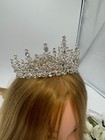 Bridal Crown Crystal Princess Tiara Rhinestone Wedding Queen Headband
