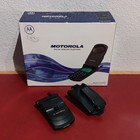 Vintage Motorola Star Tac Flip Cell Phone Y2k Model Sr7868w W belt Clip Untested