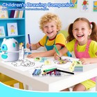 Voice Interactive Educational Drawing Robot Toy For Boys Girls 3-8 Years Old L