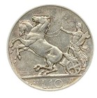 Italia 5 Lire 1927 Italy Vittorio Emmanuele Iii Silver Km 68
