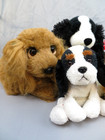 Russ Berrie Lot 7 Cocker Spaniel Puppy Yomiko Plush Stuffed Hunty Jasper Dog