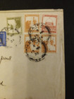 Palestine Cover 1934 Airmail Haifa To England Lady Limpus 43mils Postage 