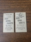 Lot Of 2 - Sweet Caporal Tobacco Cards Actresses   Nice Condition 