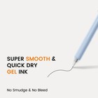 L Pens - Bla Ink 0 5 Mm Fine Point Smooth Writing Pen  Office School