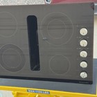 30  Kitchenaid Glass Electric Downdraft Cooktop Kecd807xbl01 Shows Wear  Tested